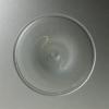 Blanc cabochon, cives en verre translucide diamtre 13 cm  l'unit