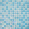Bleu clair et moyen mosaïque STARWATER DRACO avec phosphorescent 2.3 cm par 2 M² soit 60 € le M²