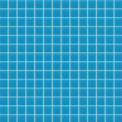 Bleu clair SAJA mosaïque émaux brillant bord droit 2,3 cm par plaquette 20 carreaux