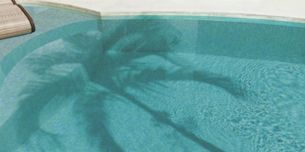 Rnovation de la mosaque pour piscine