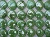 Vert bille de verre plate vert jade nacr galets de 30 mm par 10