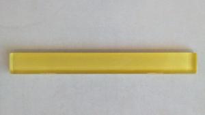 jaune doré satiné listel barrette mosaïque émaux vetrocristal frise par bande