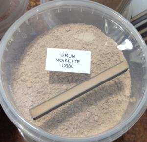 Brun ciment joint brun noisette hydro plus par 5 kilos