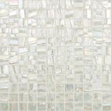 Blanc nacré relief nacré gloss carré mosaïque 2.5 cm émaux par plaque 31,7 cm