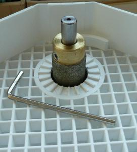 Meule à verre 15.8 mm 5/8 pouces de diamètre pour meuleuse et mini max