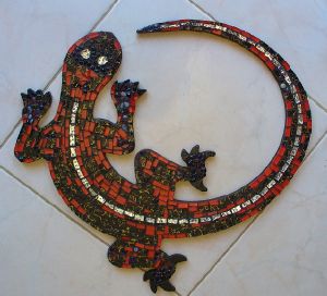 salamandre rouge de mme Bazile