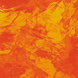 Orange translucide verre lisse ou martelé plaque de 30 par 20 cm