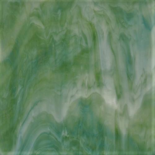Vert bleu aquatique verre opalescent plaque 20 par 30 cm