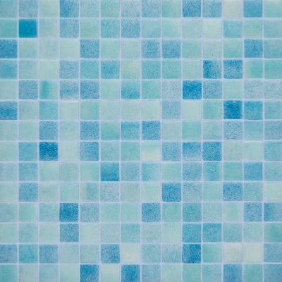 Bleu clair et moyen mosaïque Water mix GERRA 2.4 cm par 2 M² soit 41.94 € le M²