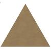 Plaque triangle 20 cm de diamtre support bois pour mosaque