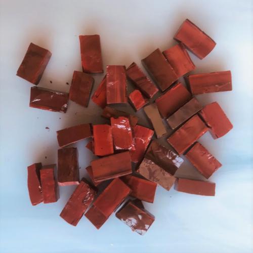 Brun rouge mosaïque smalt  mix brun rouge acajou M71/M72 par 100g