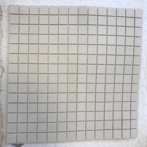 Blanc super blanc 2 cm winckelmans mosaïque grès plaque de 30 cm