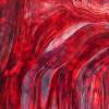 Rouge mottle verre semi opalescent youghiogheny vitrail plaque de 30 par 20 cm