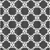 Mosaïque décor OSTINATO pastille rond noir et blanc mat satiné par 1 M²