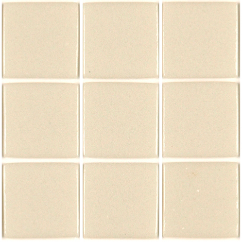 Blanc cassé bi mosaïque émaux 2.3 cm par 2 M² soit 47.85 € le M²