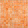 Orange moucheté mosaïque émaux 2.3 cm par 2M² soit 51.42€ le M²