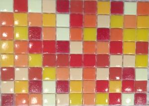 Assortiment jaune orange rouge nouveau mélange SUD mosaïque émaux par 400g