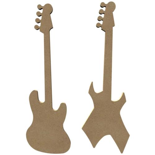 Guitares par 2 support bois pour mosaïque