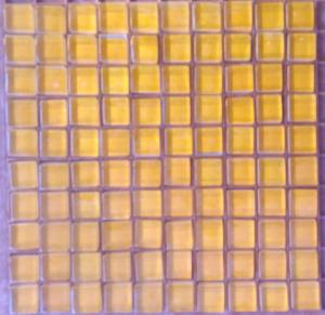 Orange pêche BRILLANT CRISTAL micro mosaïque vetrocristal par 100 grammes