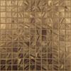Doré brun avec relief mosaïque émaux par plaque 31.7 cm