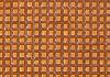 Orange clair micro mosaque vetrocristal par 64 carreaux