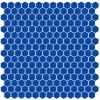 Bleu France hexagone mosaïque émaux mat satiné par 2 M² soit 75 € le M²