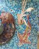 Bassin fontaine carpe Koi de Made in mosaic