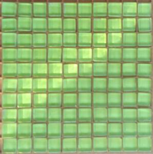 Vert pomme BRILLANT CRISTAL micro mosaïque vetrocristal par 100 grammes