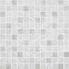 Blanc gris impression carreaux de ciment mat satiné mosaïque émaux par plaque 31.7 cm