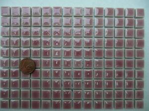 Rose clair micro mosaïque brillant par 100g