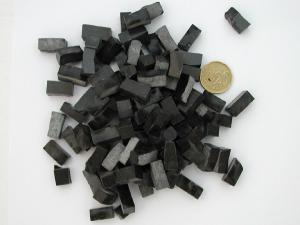 Noir mosaïque smalt new noir par 100 g