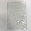 Blanc translucide givré madras verre 4 mm plaque de 30 par 30 cm
