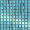 Bleu cyan BRILLANT CRISTAL micro mosaïque vetrocristal par 100 grammes