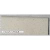 Blanc sable mosaïque carrelage plinthe droite 1 bord rond 7.5 par 20 cm grès ceram à la pièce