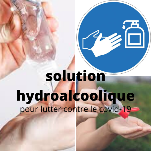Solution Hydro-alcoolique 125 ml made in Anjou