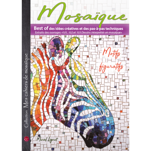 Livre  mosaïque best off des dessins interprétés en mosaïque