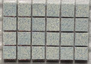 Bleu moucheté 5 grès 2 par 2 cm mosaïque grès mat antique paray bleu granité au M²