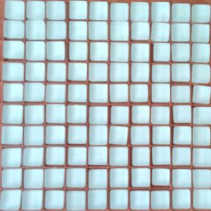 Blanc DÉPOLI MAT micro mosaïque vetrocristal par 100 grammes