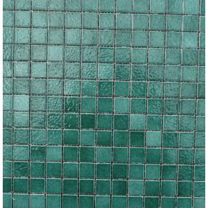 Vert foncé / buis mosaïque Briare par plaque 34.5 cm