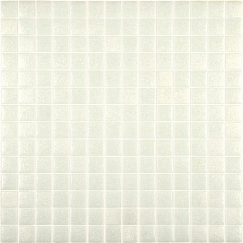 Blanc moucheté mosaïque émaux brillant pleine 2,4 cm par 2 M² soit 45€le M