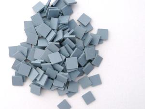 Bleu pâle micro mosaïque 1.2 cm grès antique Winckelmans 100g