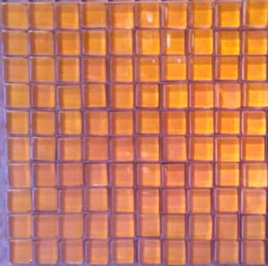Orange agrume BRILLANT CRISTAL micro mosaïque vetrocristal par 100 grammes