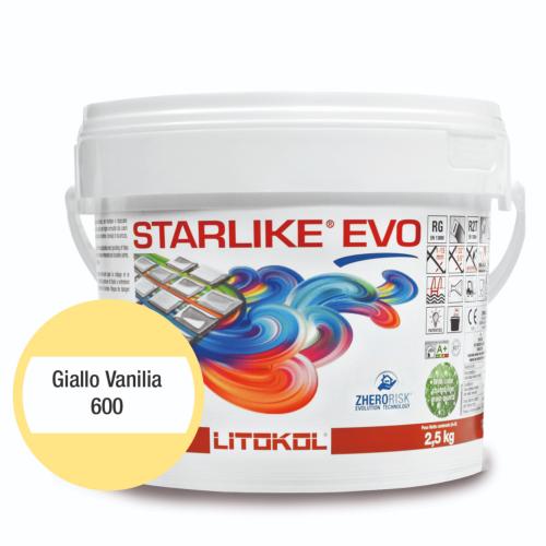 Starlike époxy EVO 600 jaune Giallo Vaniglia par 2.5 kilos