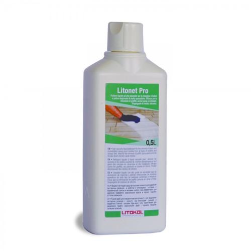 Litonet  pro 500ml nettoyant mortiers époxydiques et  efface les graffitis