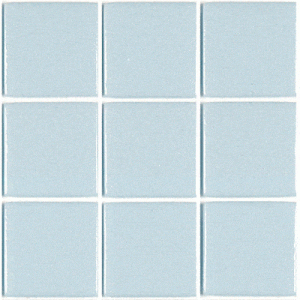 Bleu clair lavande 4 cm mosaïque émaux par plaque 32 cm