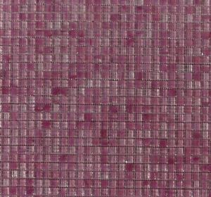 Rose mosaïque pâte de verre rose à l'or micro gemme 10 mm par plaque
