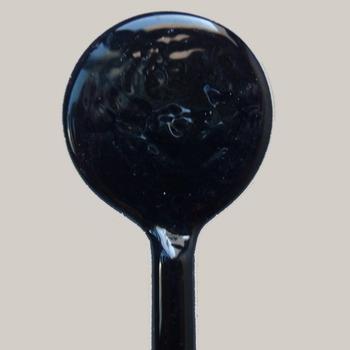 Moretti tige noir opaque diamètre de 5 mm par 30 cm