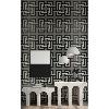 Mosaïque carrelage décor maze noir blanc gris 4 cm par 1 M²