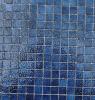 Bleu nuit / caraïbe mosaïque émaux de Briare par 20 carrés soit environ 100g