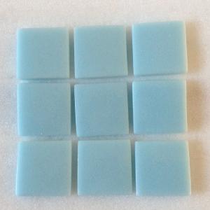 Bleu cyan clair 2.4 cm mosaïque émaux par 2 M² soit 44.7 € le M²